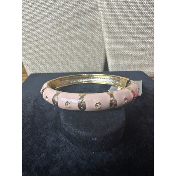 Sequin Jewelry - Sequin Nordstrom Multicolor Gold Tone Statement Enamel Bangle Bracelet # 372